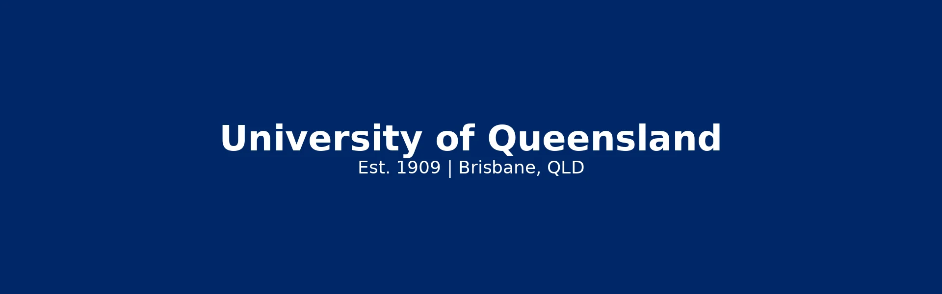 University of Queensland